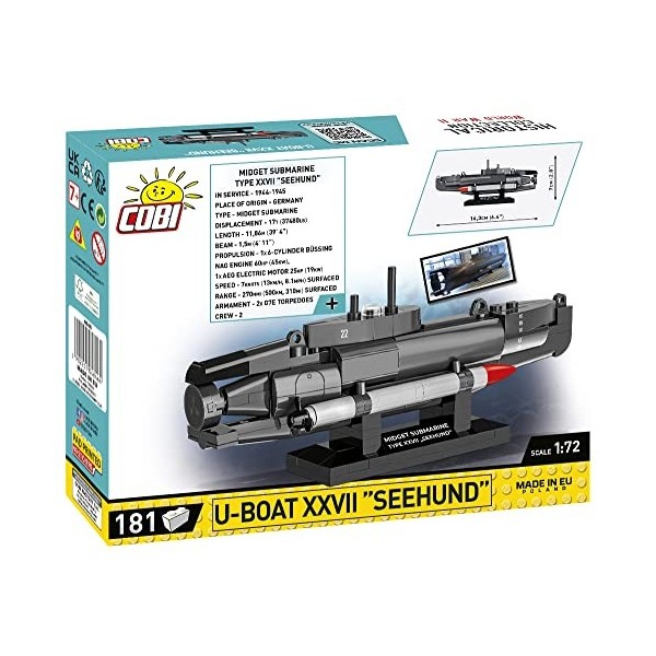 COBI U - Bateau XXVII Seehund