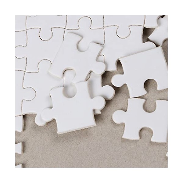 Gaf Nuncew Puzzle 1000 Pieces Adulte Blanc, 42 * 29.7 CM Puzzle Blanc Jeu de Puzzle pour Adultes Enfants Épais Puzzle Jouet C