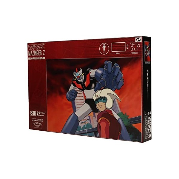 SD TOYS piezas Does Not Apply Puzzle 1000 Koji Mazinger Z, SDTSDT25296, Noir, 66x45