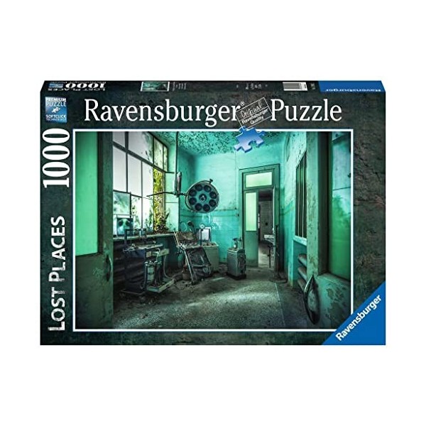 Ravensburger - Puzzle 1000 pièces - Lhôpital psychiatrique Lost Places - Adultes et enfants dès 14 ans - Puzzle de qualité