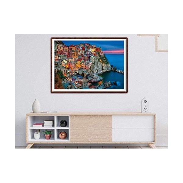 Puzzle 1000 pièces-Cinque Terre-Adultes Adolescents Enfants Puzzle Grand Puzzle Jouets Cadeau éducatif intellectuel décompres