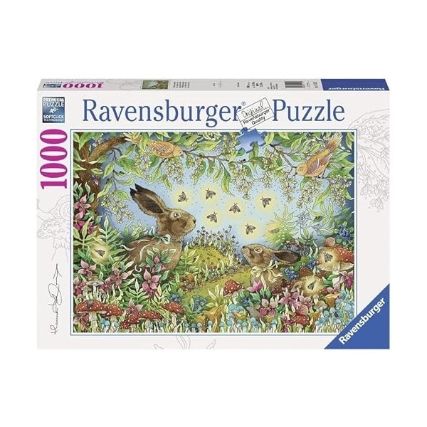 OTTO Puzzle Adulte : Les Petits Lapins et Les Animaux de la Foret - 1000 Pieces - Collection Animal