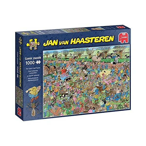 Jumbo Spiele- Holländischer Markt-1000 Teile Jeu de Puzzle, 20046