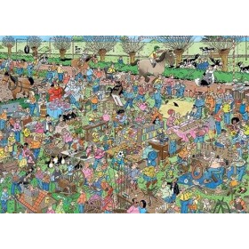 Jumbo Spiele- Holländischer Markt-1000 Teile Jeu de Puzzle, 20046