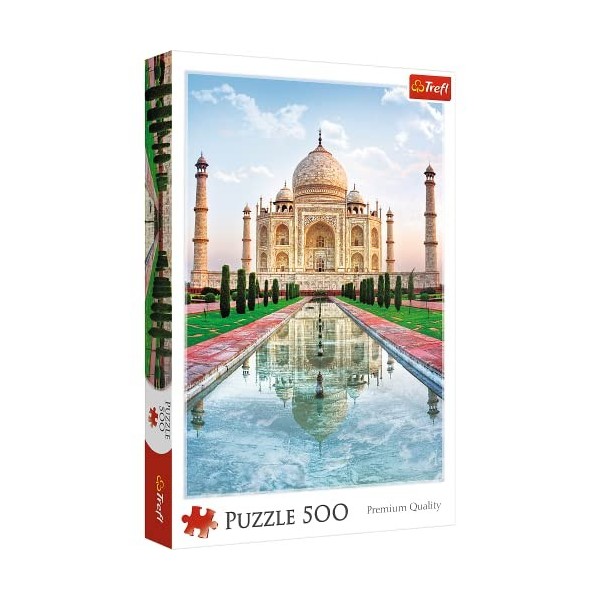 Trefl 916 37164 EA 500pcs Taj Mahal Puzzle, Multi-colord