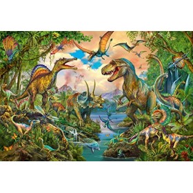 Schmidt- Dinosauri Selvaggi Puzzle, 56332