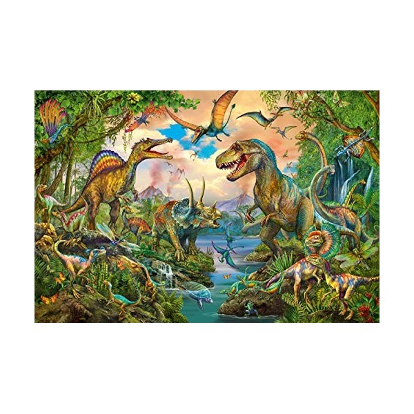 Schmidt- Dinosauri Selvaggi Puzzle, 56332