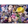 BBSJX Puzzle 1000 Pièces Adultes,Puzzle Créatif 1000 Pièces Hunter X Hunter Japonais Anime Art Film Anime Puzzle IQ Défi Mémo