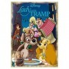 Jumbo- Lady and The Tramp Puzzles, 19486, Multicolore