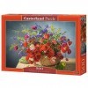 Castorland Puzzle 500 pièces : Bouquet de Coquelicots