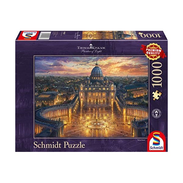 Schmidt Spiele Puzzle Thomas Kinkade - 59628-1000 pièces - Multicolore
