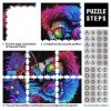 Puzzles pour Adultes et Enfants Puzzle Bois Musicien coloré 500 pièces pour Adultes pour Adultes Enfants Jeux Famille Cadeaux