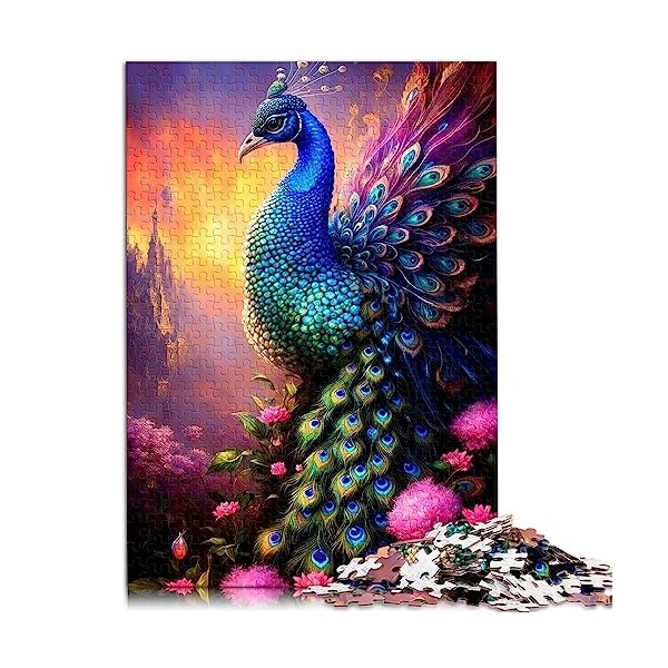 Fantasy Dragon Puzzle for AdultsWooden Jigsaw 500 Piece Jigsaw Puzzles for Adults Jigsaw for Adults & for Kids Age 12 and Up 