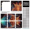 Puzzle pour Adultes Puzzles en Bois de Renard Puzzles pour Adultes 500 pièces comme Cadeaux pour Toute la Famille et 19,7" x 