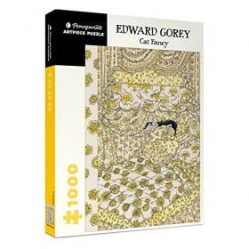 Edward Gorey Puzzle chat 1000 pièces Grenade 50,8 x 68,6 cm