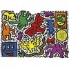 Clementoni- Novo Art Series Keith Haring-1000 Pièces-Puzzle, Divertissement pour Adultes-Fabriqué en Italie, 39756