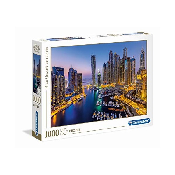 Clementoni - 39381 - Puzzle - Dubai - 1000 Pièces