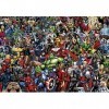 Clementoni- Marvel Marvel-1000 Pièces-Puzzle, Divertissement pour Adultes-Fabriqué en Italie, 39709
