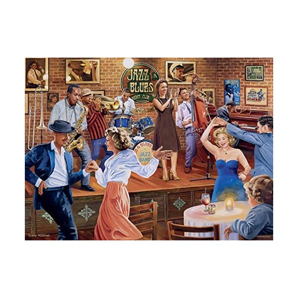 Ravensburger Jumpin’ Jive 500 Piece Jigsaw Puzzle for Adults & Kids Age 10 Years Up