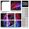 1000 pièces Puzzle Gaming néon Puzzles pour Adultes Enfants Puzzles en Carton Jouet Jeu Intellectuel Taille 26x38cm 