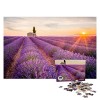 JMbeauuuty Challenge Puzzle 1000 Pièces Adulte Lavande Fleur Puzzle 1000 Pièces Adulte Dur Puzzle Cadeau de Noël Anniversaire