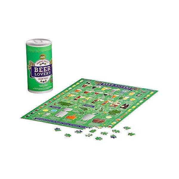 Ridleys- Puzzle 500 pièces pour Amateur de bière, JIG044, Vert