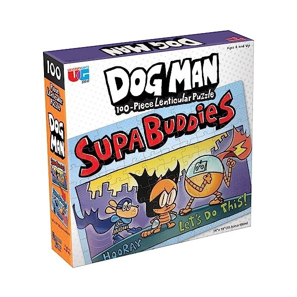 Dog Man Supa Buddies Puzzle