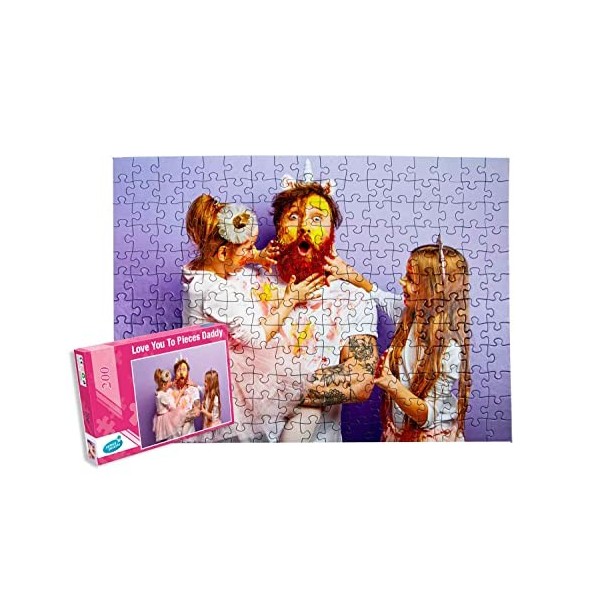 Puzzle de votre propre photo, puzzle photo 200, 300, 500 pièces, puzzle individuel avec votre propre photo, puzzle personnali