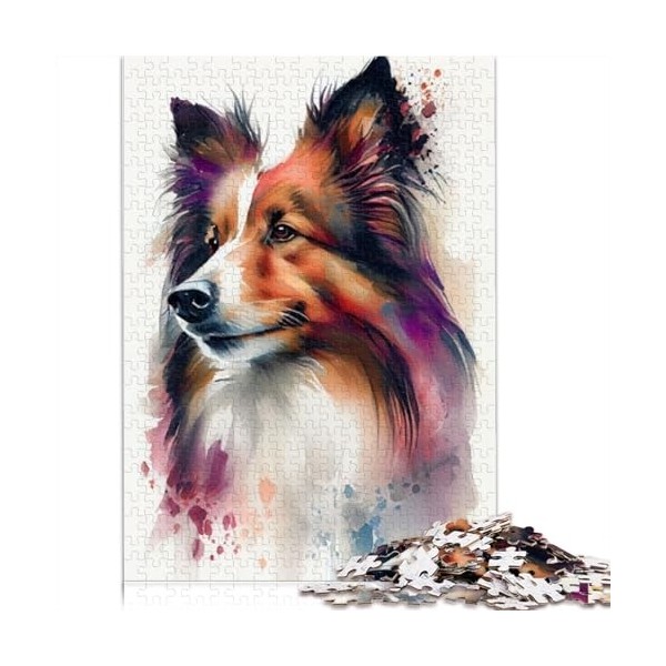 Puzzles pour Adultes 300 pièces Lion de lespace Puzzles Difficiles Difficiles Puzzle en Bois Jouets Puzzle - Jeu Stimulant 3