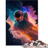 Puzzles pour Adultes 300 pièces Lion de lespace Puzzles Difficiles Difficiles Puzzle en Bois Jouets Puzzle - Jeu Stimulant 3