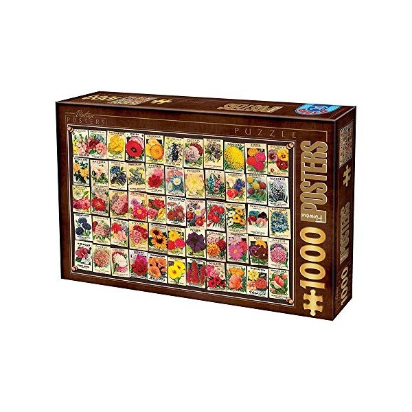 D-Toys- Puzzle 1000 pcs, 74362VC03, Uni