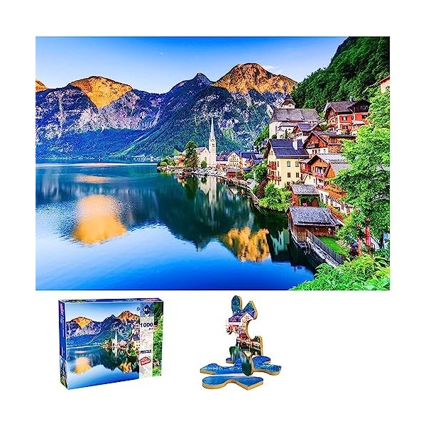 Huadada Puzzle de 1000 pièces - Puzzle pour adultes et enfants - Art - Puzzle fantaisie sophistiqué - Puzzle difficile - Puzz