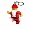 Lego - Lg0ke25 - Jeu De Construction - Porte Clé Led - Père Noel