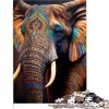 Puzzle Bison coloré 300 pièces pour Adultes Puzzles Amusants pour Adultes Puzzles Jeu éducatif défi Jouet 300 pièces 40x28 c