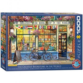 EuroGraphics The Greatest Bookstore in The Jigsaw Puzzle 1000 Pieces 