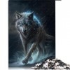 Puzzle pour Adultes Loup 1000 pièces Puzzle pour Adultes et Enfants Puzzles en cartonExcellent Cadeau pour Les Adultes Taille