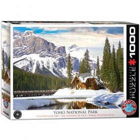 EuroGraphics- Yoho National Park British Columbia Puzzle, 6000-5428, Coloris Assortis, 19.25" x 26.5"