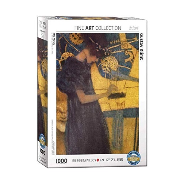  EG60001991 - Eurographics Puzzle 1000 Pc - The Music / Gustav Klimt