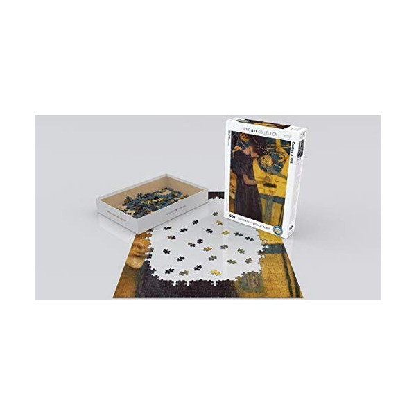  EG60001991 - Eurographics Puzzle 1000 Pc - The Music / Gustav Klimt