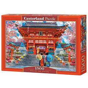 Castorland Puzzle 1500 pièces : Eloge du Printemps