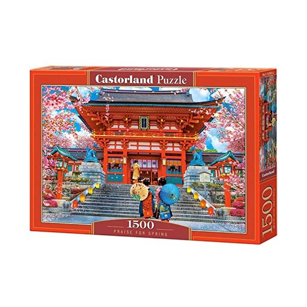 Castorland Puzzle 1500 pièces : Eloge du Printemps