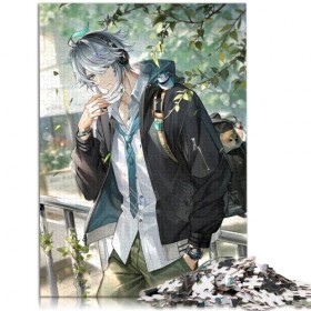 Puzzles pour Adultes Genshin Impact Puzzle Adulte 1000 pour Adultes Cadeaux Puzzles en cartonGrand Cadeau pour Adultes Taille