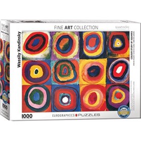  EG60001323 - Eurographics Puzzle 1000 Pc - Study of Squares / Kandinsky