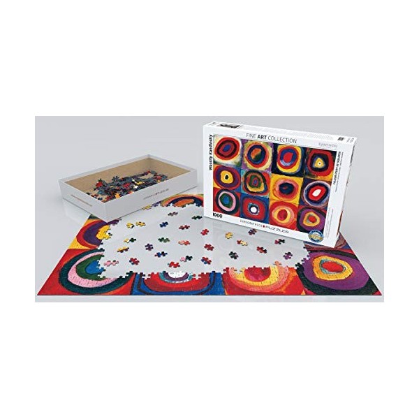  EG60001323 - Eurographics Puzzle 1000 Pc - Study of Squares / Kandinsky
