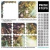 Puzzle pour Adultes Genshin Impact Collei Puzzles 1000 pièces pour Adultes pour Adultes et Enfants Puzzles en Carton Jouet éd