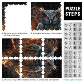 Puzzles pour Adultes Phoenix Puzzle 1000 pièces Convient aux Adultes et aux Enfants de Plus de 12 Ans Puzzles en Carton Décor