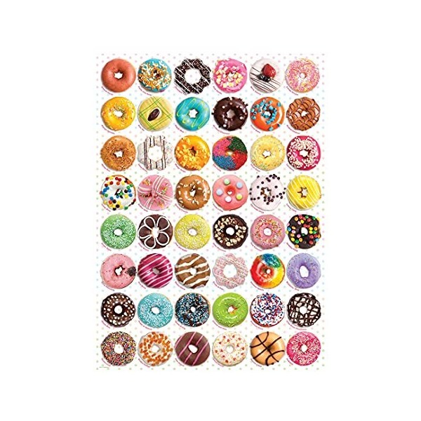  EG60000585 - Eurographics Puzzle 1000 Pc - Donut Tops Sweet Collection