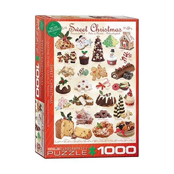 Eurographics Puzzle 1000 Pc - Sweet Christmas EG60000433 