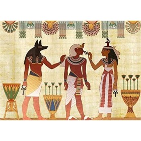 Yingxin34 Puzzles 500 pièces-Puzzles de 500 pièces pour Adultes - Portrait de lÉgypte Ancienne - Puzzles -Jeu de décompressi