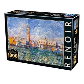 Unbekannt Puzzle 1000 pièces - Pierre-Auguste Renoir : The Doges Palace, Venice